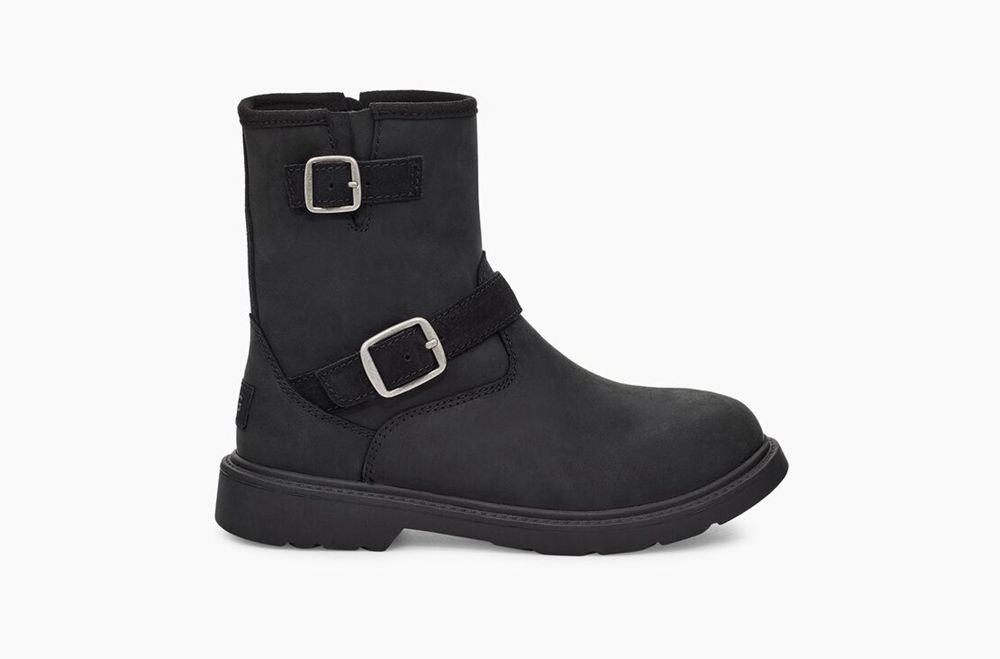 Ugg Boot Big Kids - Ugg Kinzey Weather Black - 253LMYHGO